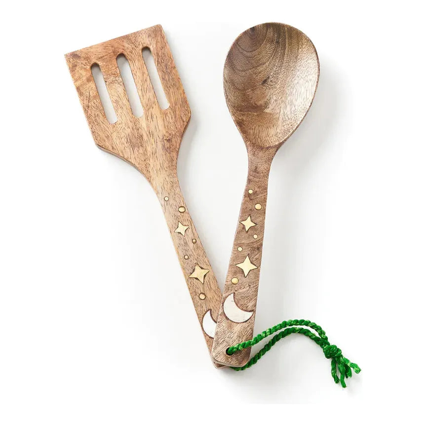 Serving Utensils Mango Bone - Zinnias Gift Boutique