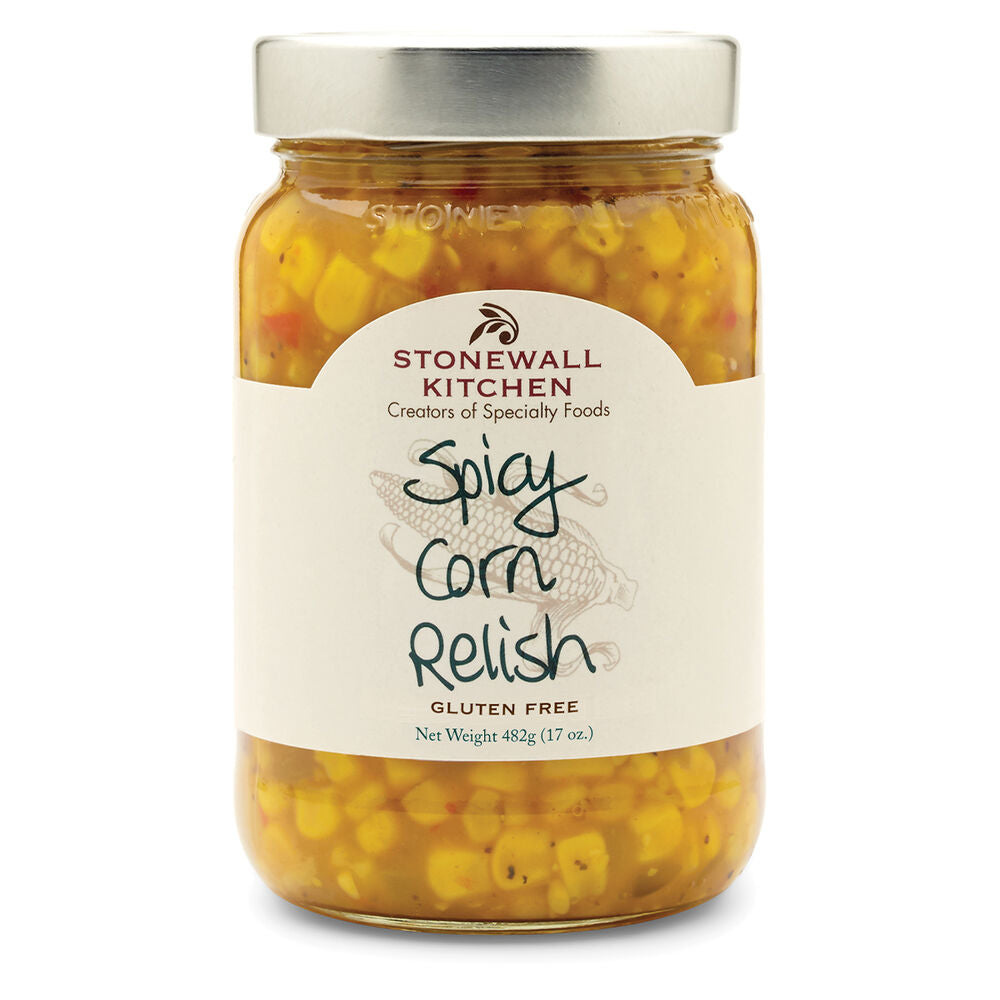 Spicy Corn Relish 16oz - Zinnias Gift Boutique