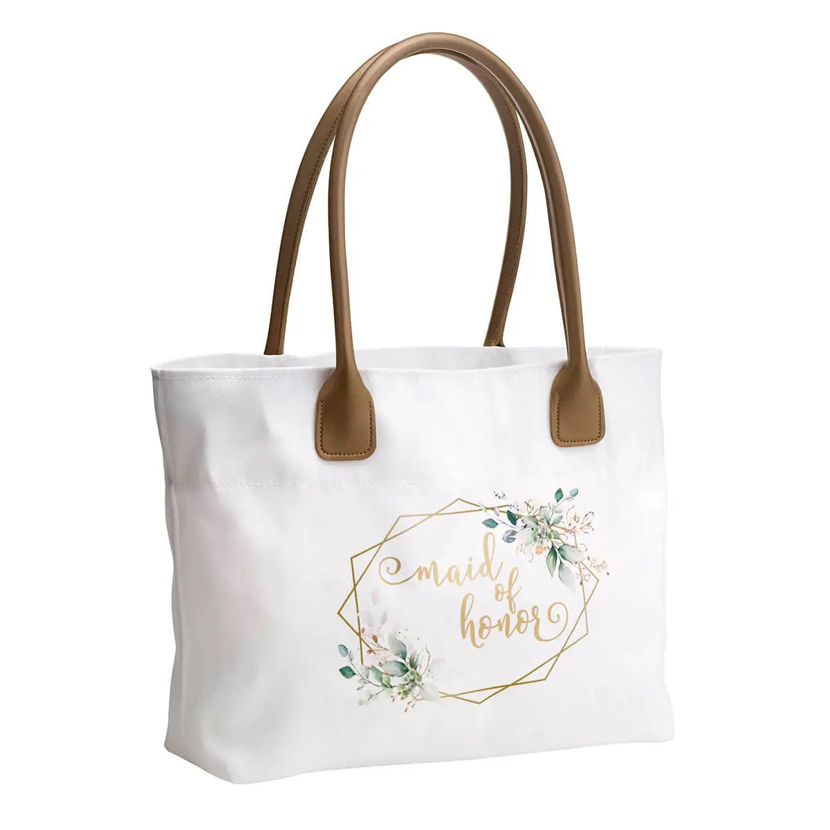 Maid of Honor Wedding Tote Bag - Zinnias Gift Boutique