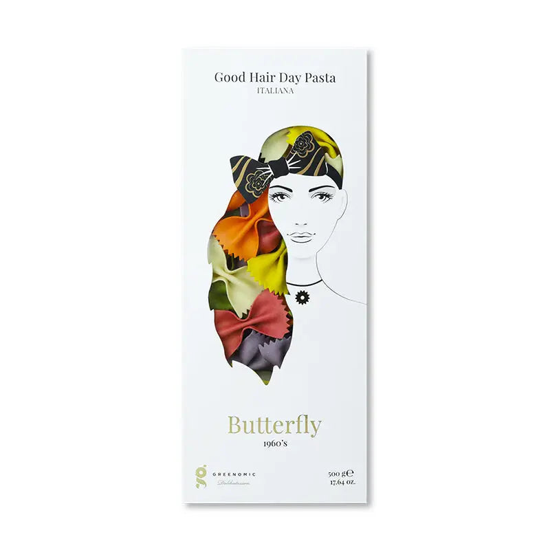 Good Hair Day Pasta Butterfly 1960's - Zinnias Gift Boutique