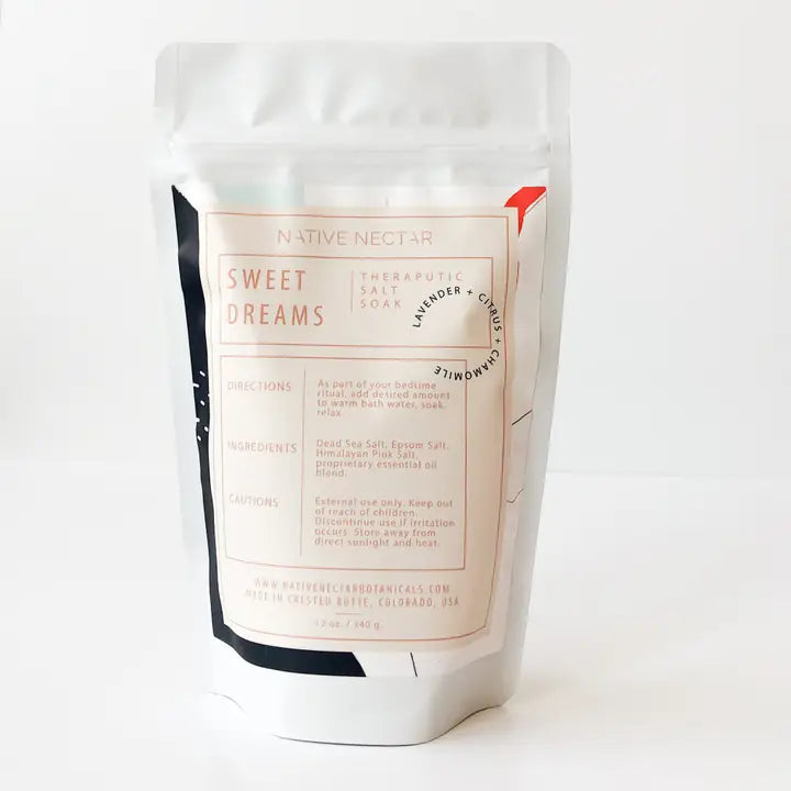 Sweet Dreams Salt Soak 340g - Zinnias Gift Boutique