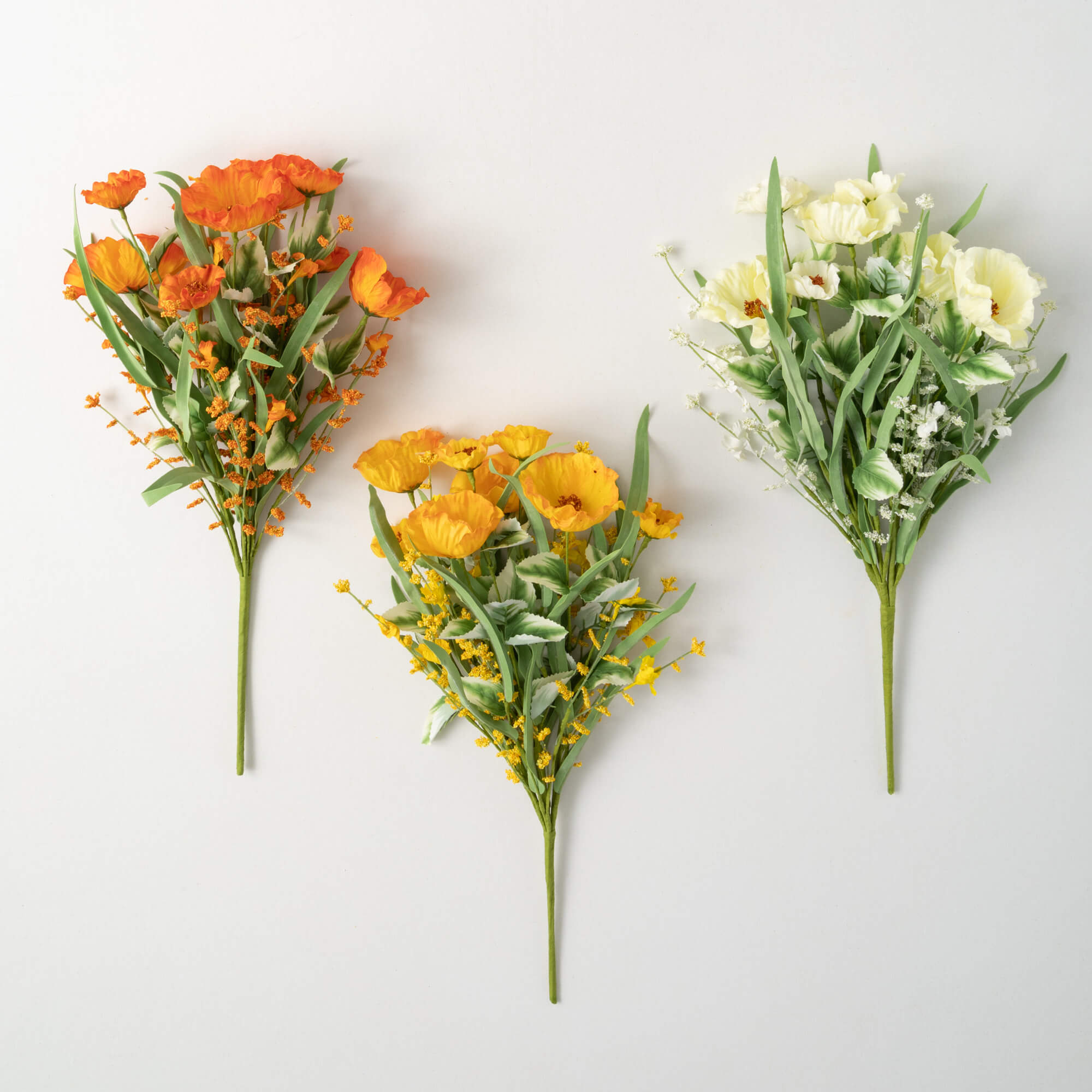 Bright Poppy Grass Bush - Zinnias Gift Boutique