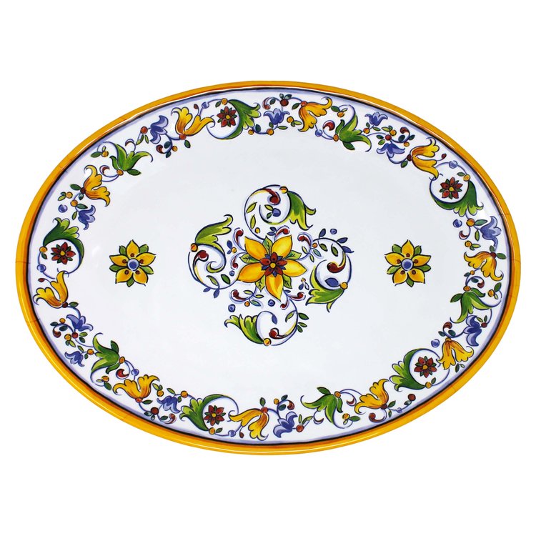 Capri 16&quot; Platter - Zinnias Gift Boutique