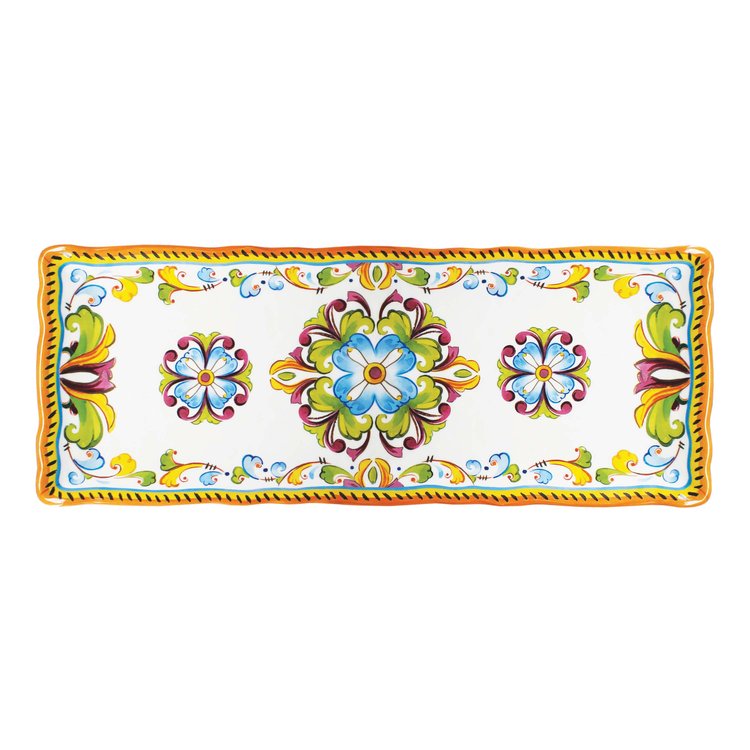 Toscana Baguette Tray 15&quot; - Zinnias Gift Boutique