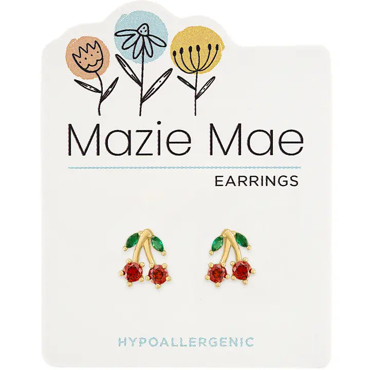 Gold Mazie Mae Earrings - Zinnias Gift Boutique