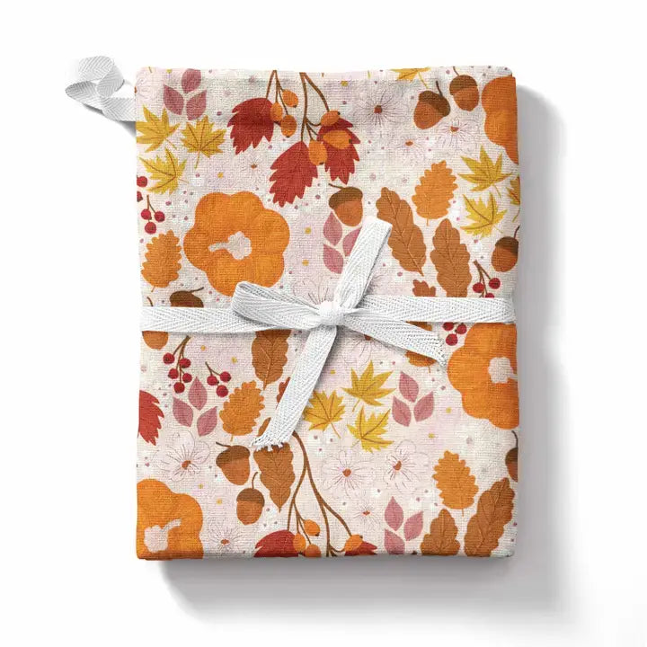 Pumpkin Patch Tea Towel - Zinnias Gift Boutique