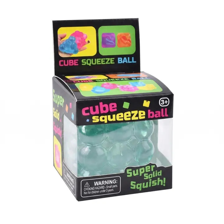 Auraquise Nice Cube Sensory toy with colorful textured surfaces for tactile play and sensory stimulation.