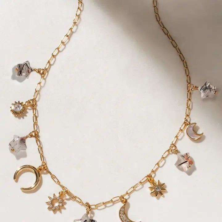 Twilight Treasures Charm Necklace
