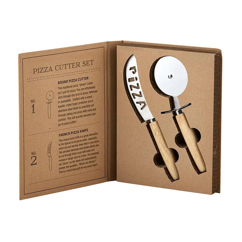 Pizza Cutter Set - Zinnias Gift Boutique