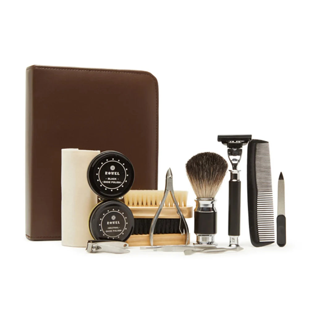 Grooming shoe shine set - Zinnias Gift Boutique