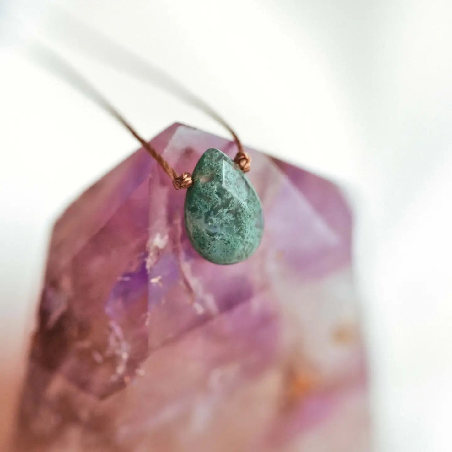 Flourish Moss agate - Zinnias Gift Boutique