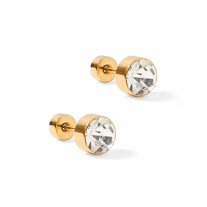 Screwback Stud Earring - Zinnias Gift Boutique