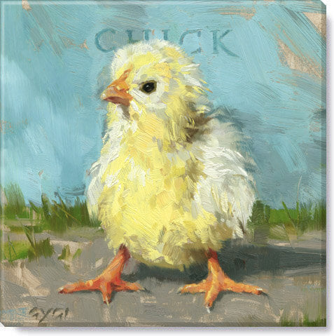 Chick Giclee Wall - Zinnias Gift Boutique