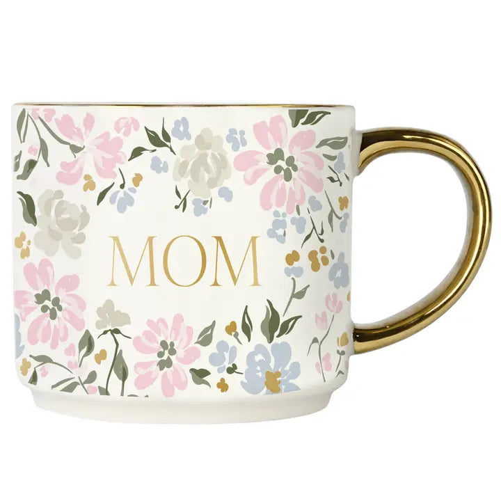 Floral Mom Coffee Mug - Zinnias Gift Boutique