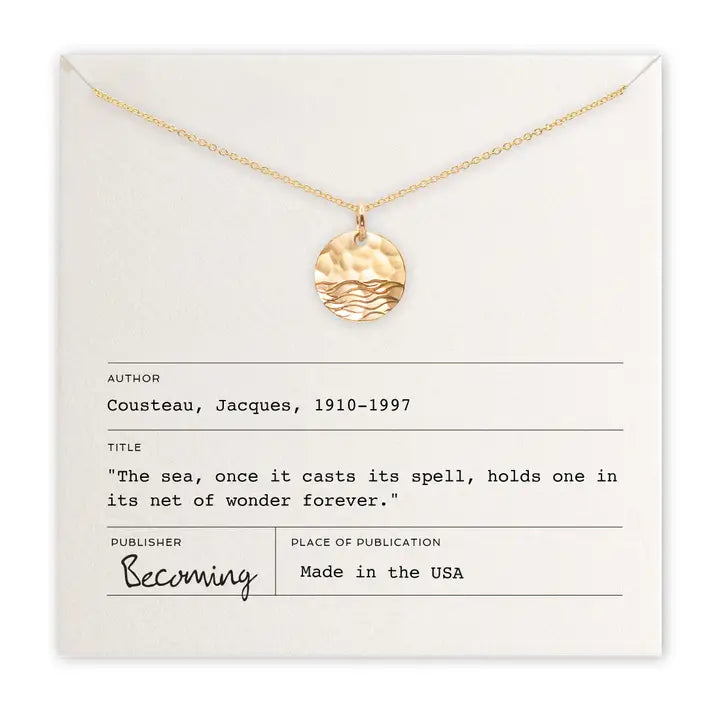 The Sea Necklace - Zinnias Gift Boutique