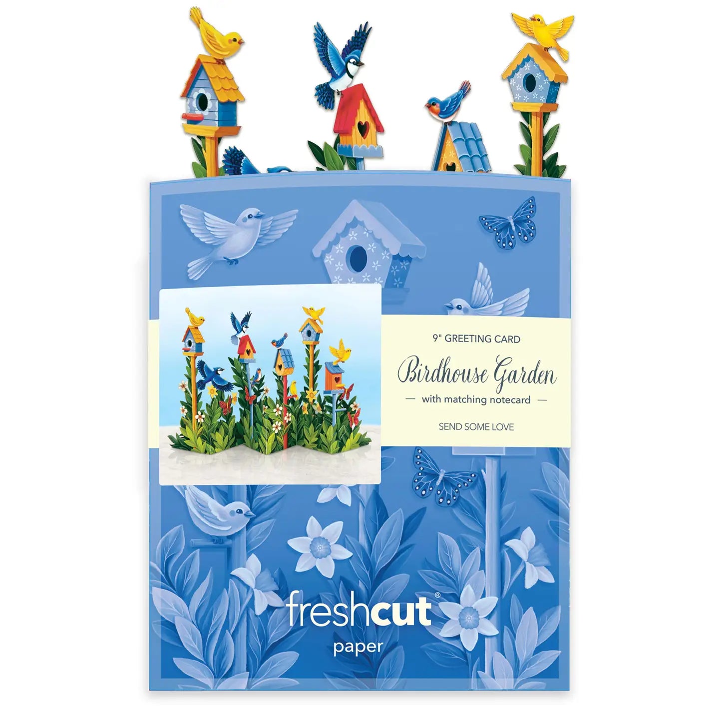 Mini Freshcut Bouquet Cards - Zinnias Gift Boutique