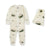 Ornament Organic Zipper Pajama