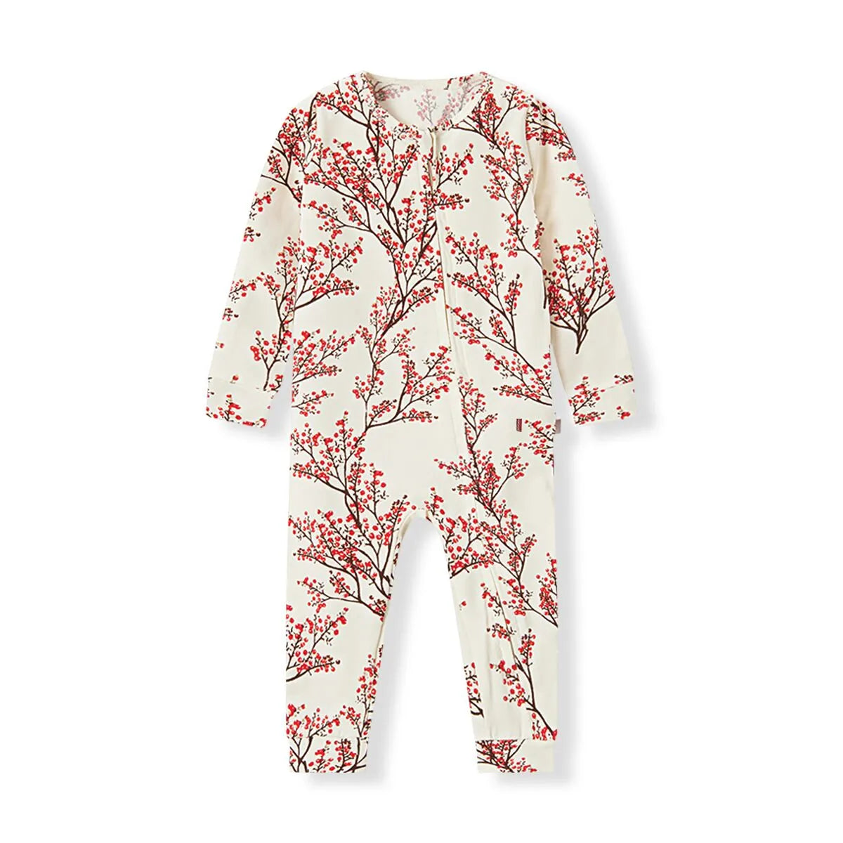 Cotton Stretch Zipper Pajama Winterberry - Zinnias Gift Boutique