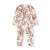 Cotton Stretch Zipper Pajama Winterberry