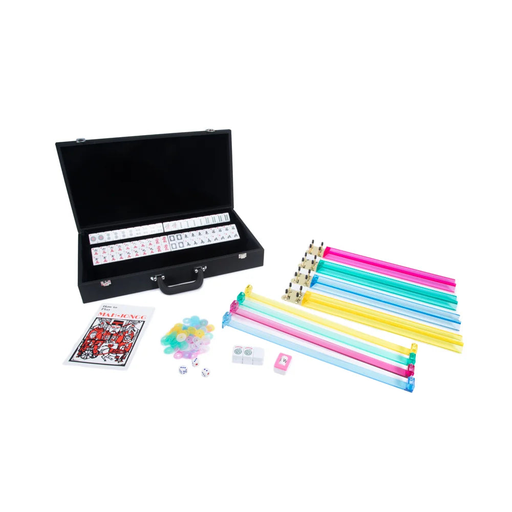 Mahjong set black - Zinnias Gift Boutique