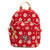 Small Backpack: Dk Red/Yellow Bandana with San Francisco 49ers - Zinnias Gift Boutique