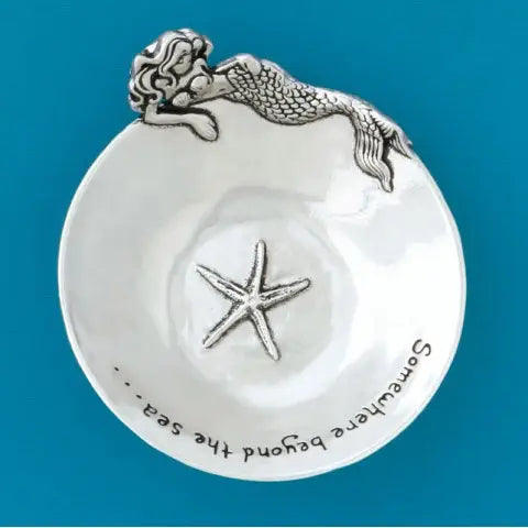 Mermaid Extra Large Bowl - Zinnias Gift Boutique
