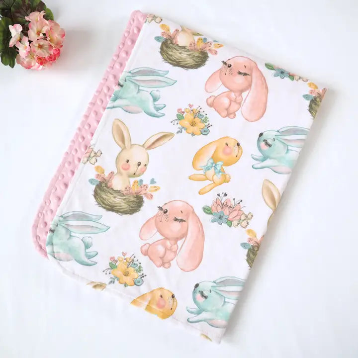 Baby Minky Blanket - Zinnias Gift Boutique
