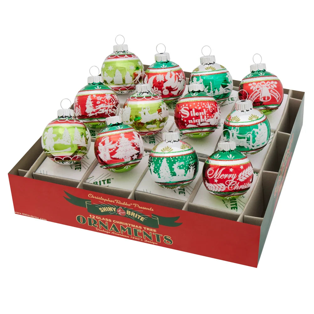 Holiday Splendor Ornament - Zinnias Gift Boutique