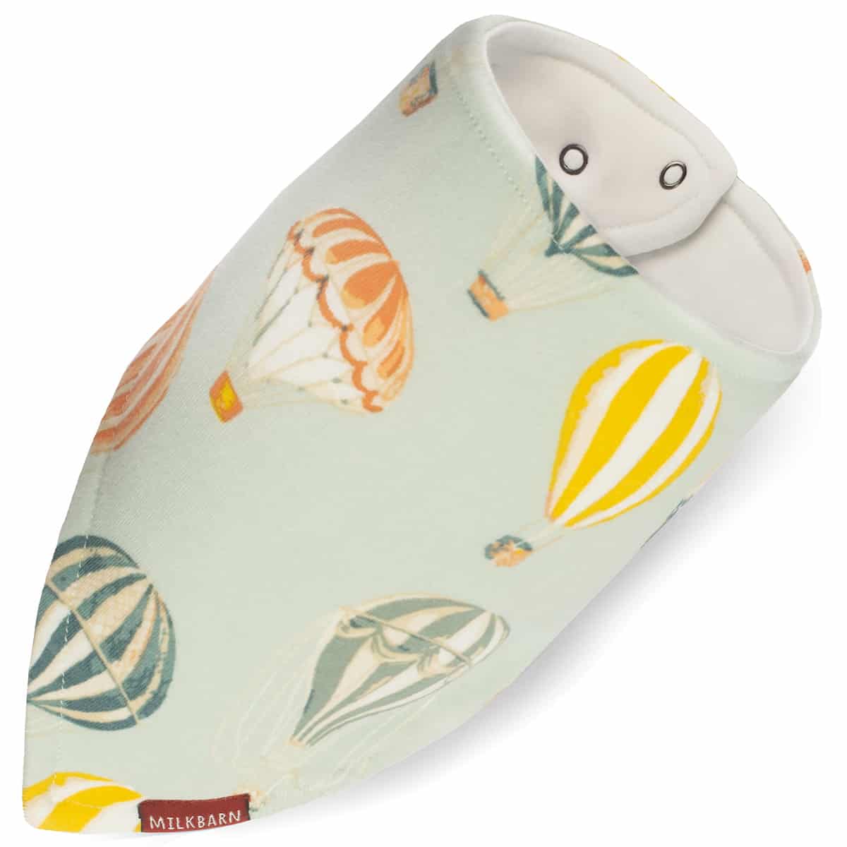 Organic Kerchief Bib Vintage - Zinnias Gift Boutique