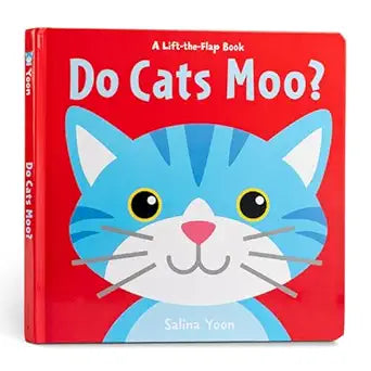 Do Cats Moo? (A Lift-the-Flap Book) - Zinnias Gift Boutique