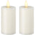 LED Candle 2"x4" Ivory 2 Pack - Zinnias Gift Boutique