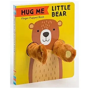 Hug me little bear puppet book - Zinnias Gift Boutique