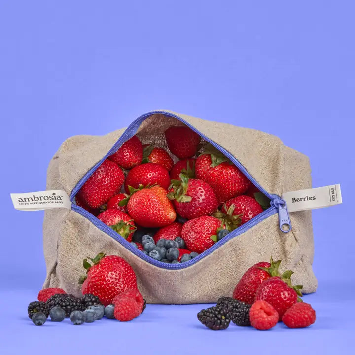 Reusable Linen Produce Bag - Zinnias Gift Boutique