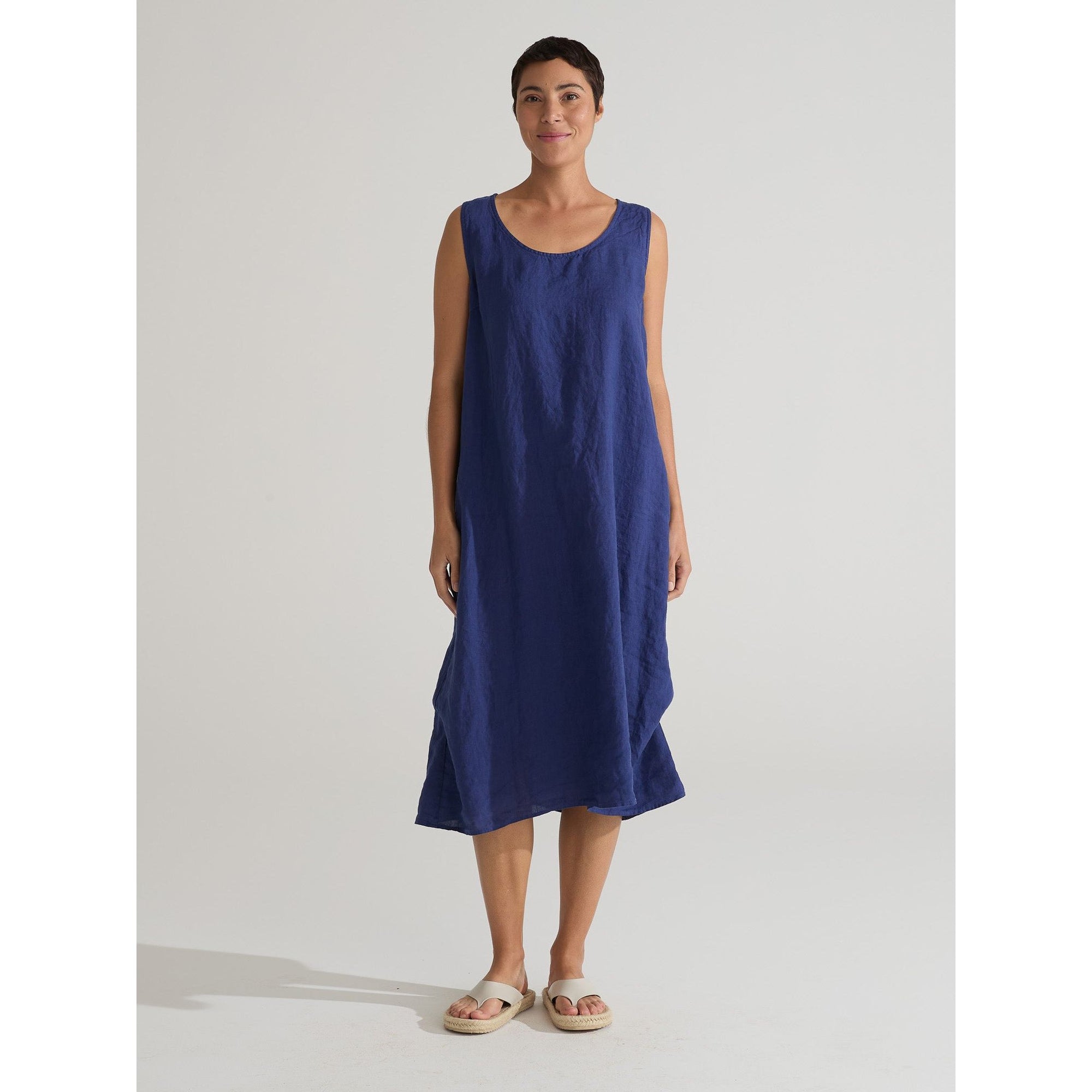 Tie Dress - Admiralty - Zinnias Gift Boutique