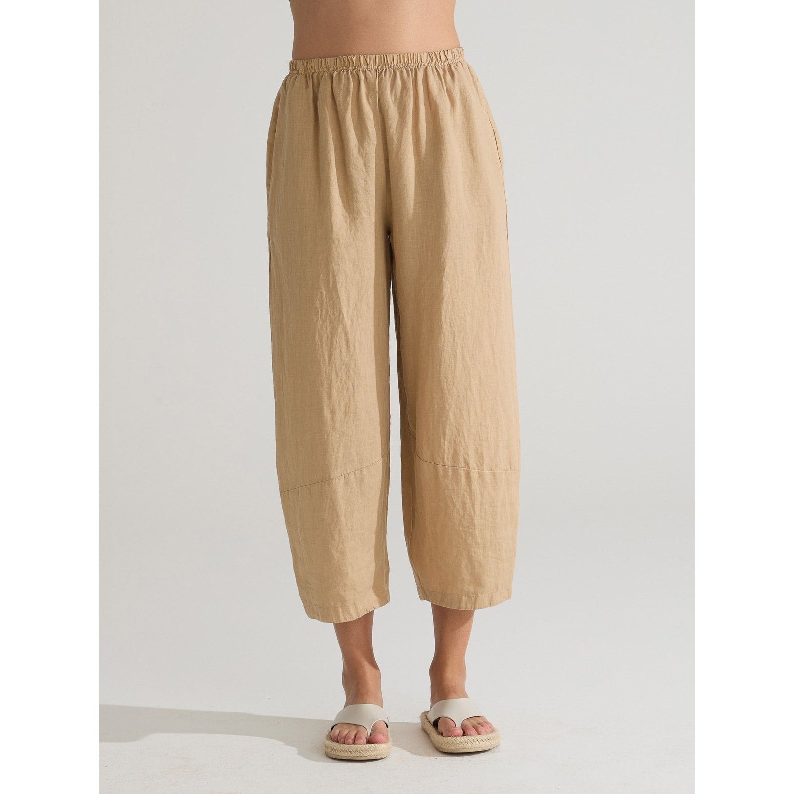 Lantern Pant - Cashew - Zinnias Gift Boutique