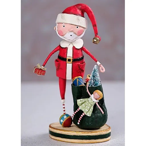 Santa and sack - Zinnias Gift Boutique