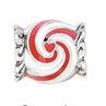 Peppermint Swirl Charm - Zinnias Gift Boutique