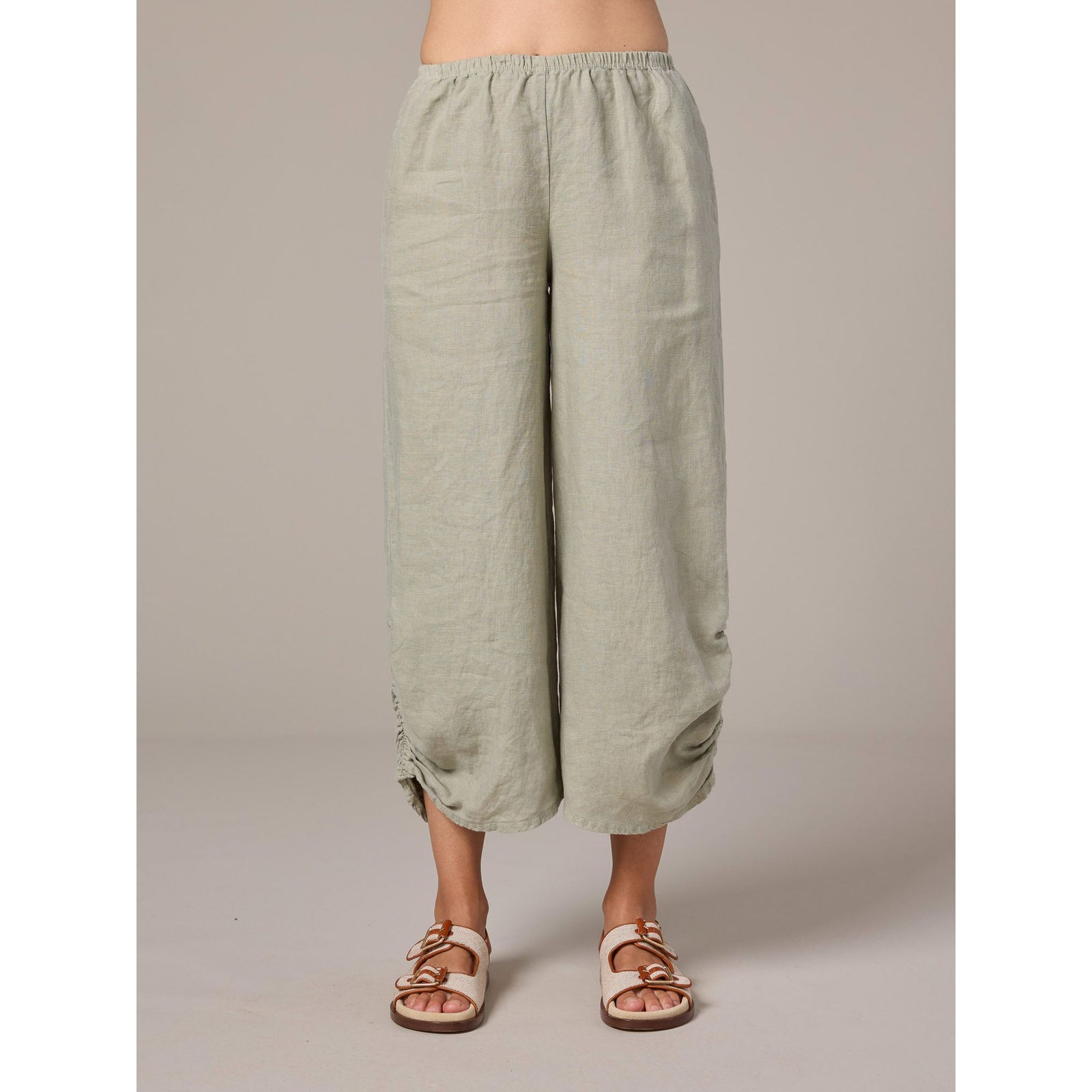 Ruched Pant w/ Pockets - Zinnias Gift Boutique