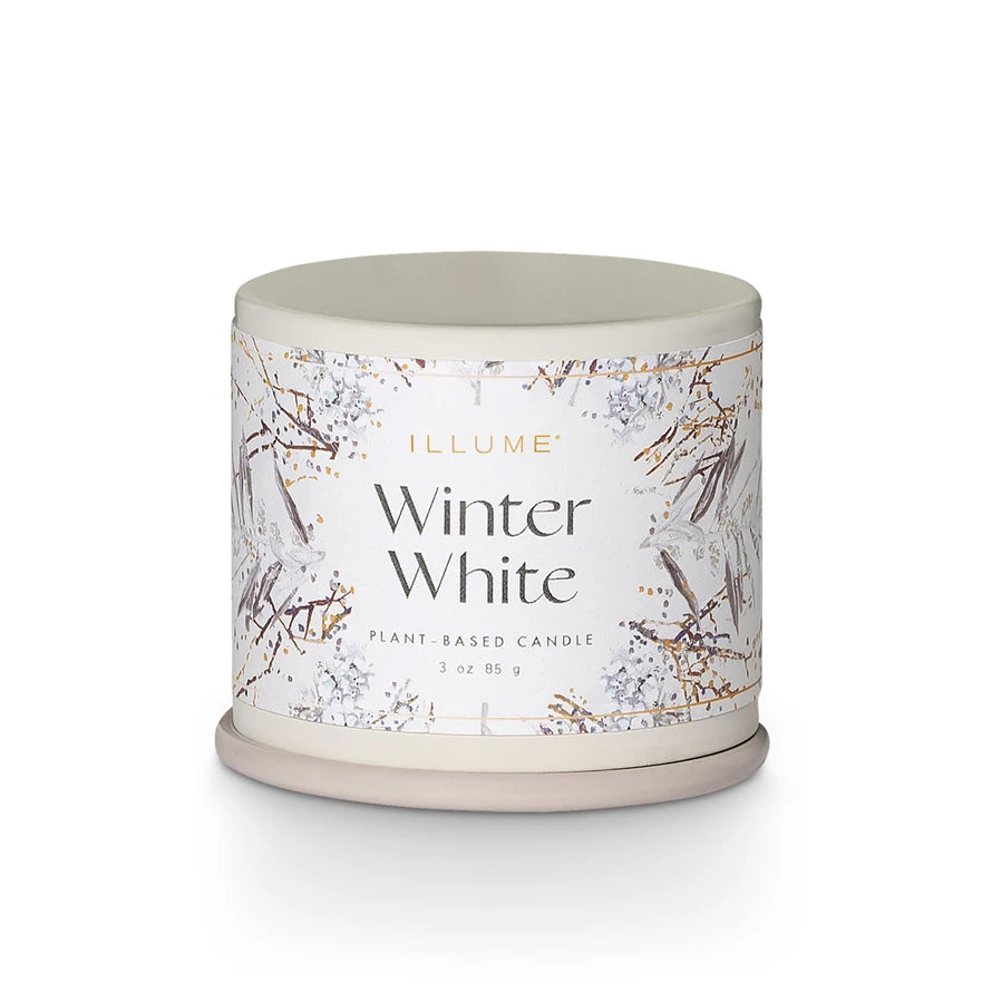 Winter White Candle Soy Blend - Zinnias Gift Boutique