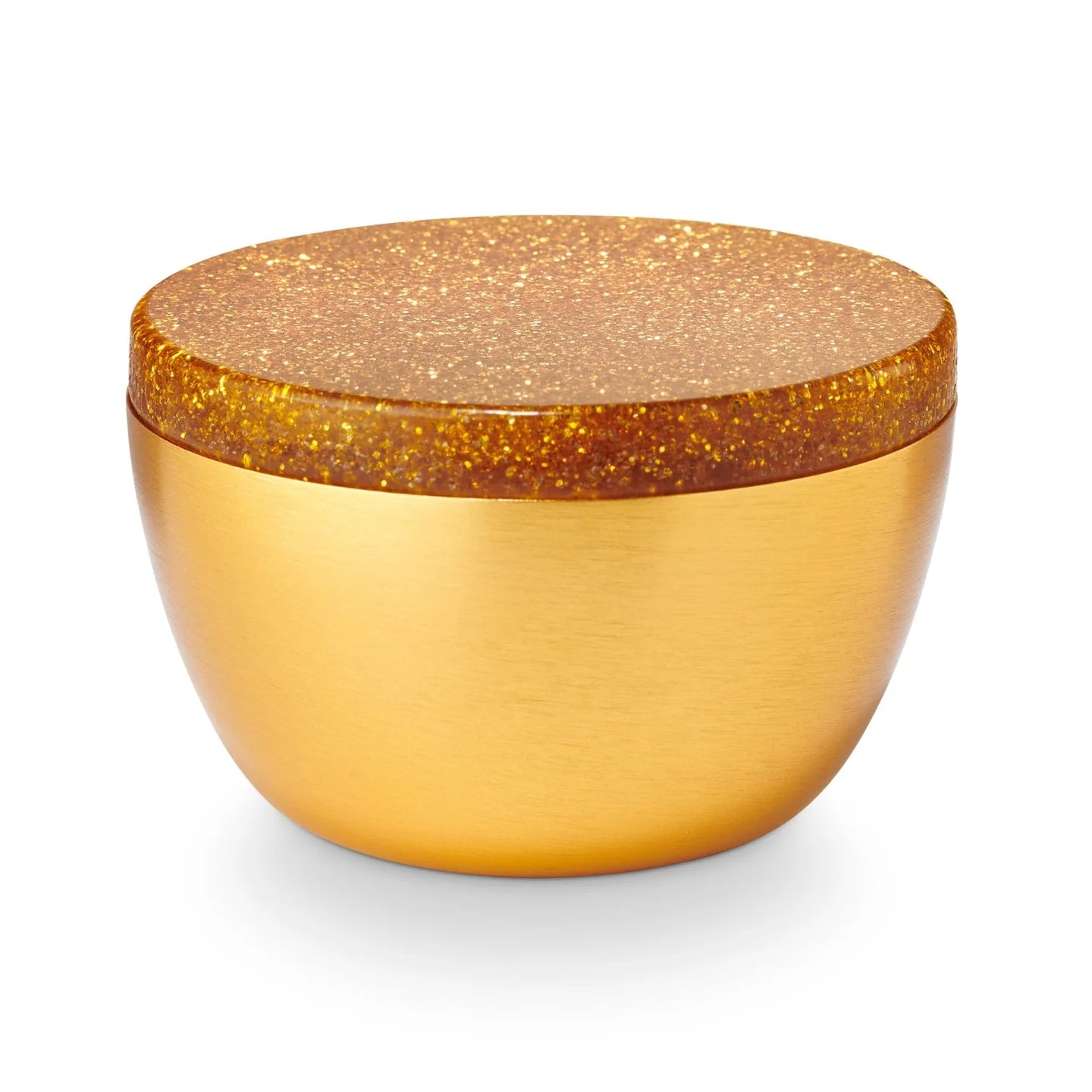 Popcorn Garland Sparkle Lidded Tin Candle - Zinnias Gift Boutique