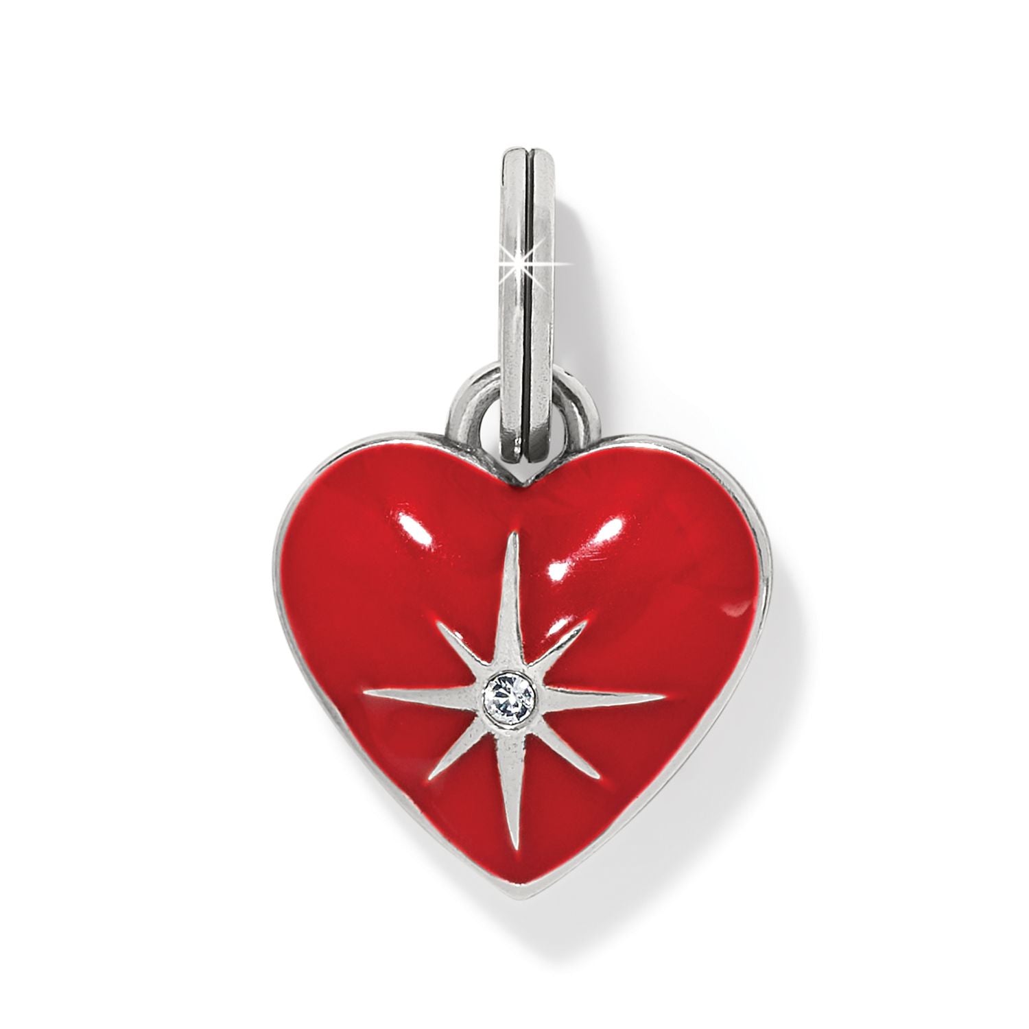 Elara Heart Charm - Zinnias Gift Boutique