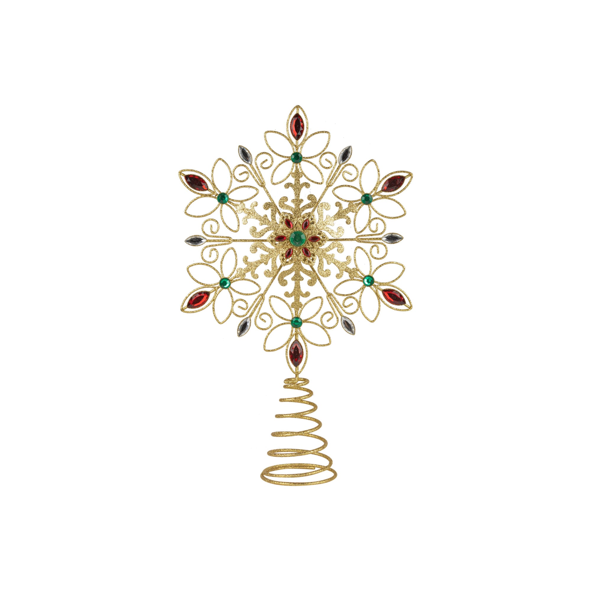 Wire Starburst Tree Topper - Zinnias Gift Boutique