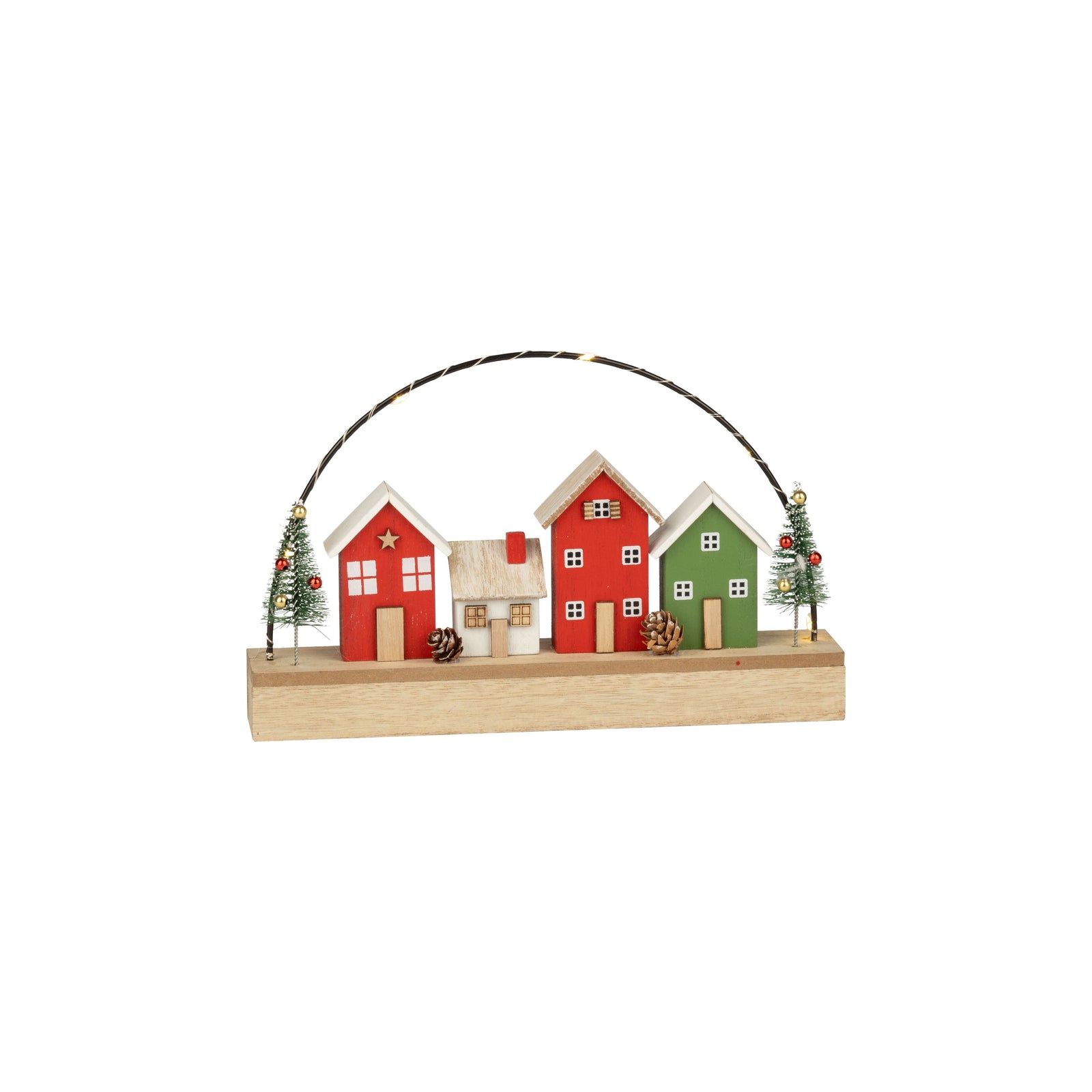 Wood village - Zinnias Gift Boutique