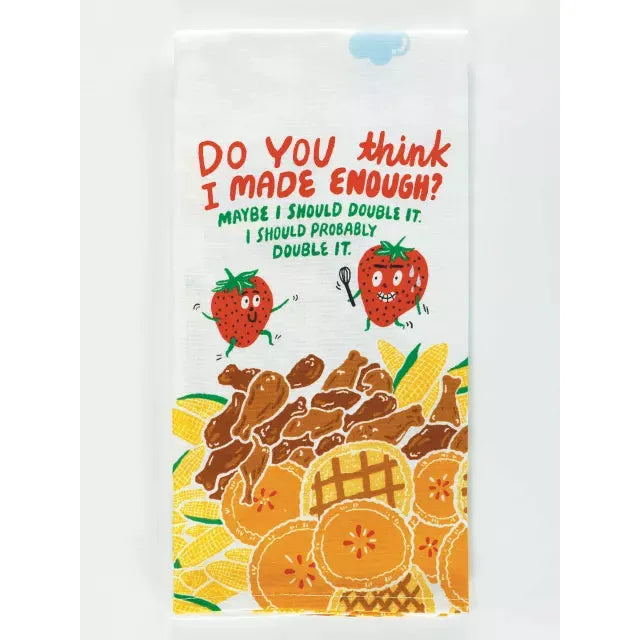 Unbleached Cotton Dish Towel - Zinnias Gift Boutique