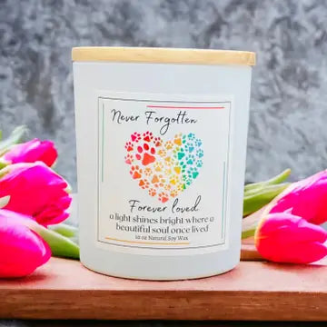 Pet Sympathy Candle - Beautiful Soul - Zinnias Gift Boutique