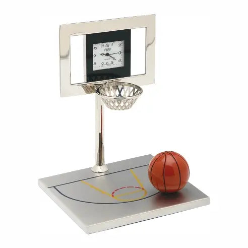 Basketball Hoop Clock - Zinnias Gift Boutique