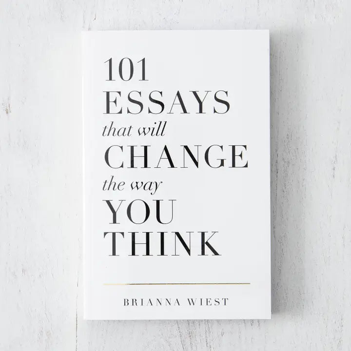 101 Essays change think - Zinnias Gift Boutique