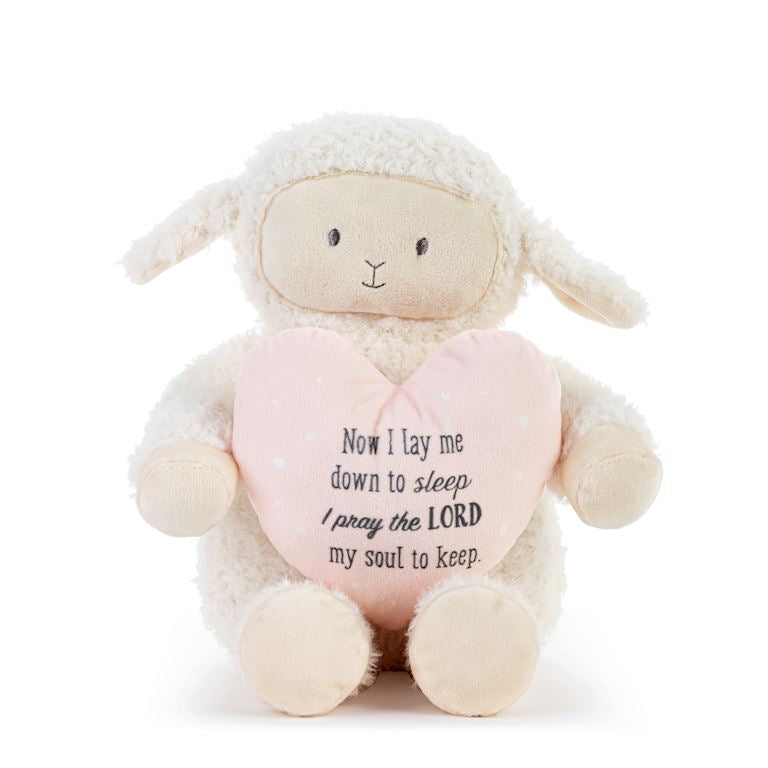 Jesus loves me lullaby lamb - Zinnias Gift Boutique