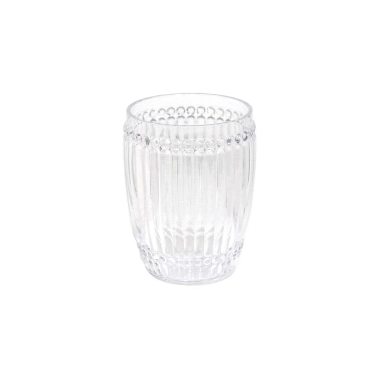 Poly Carb Small Tumbler Clear - Zinnias Gift Boutique