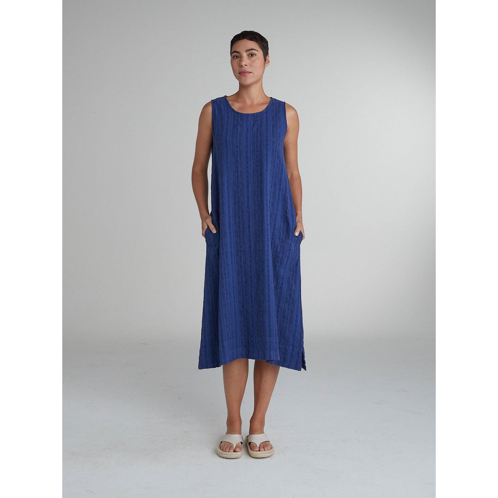 Easy Tank Dress - Admiralty - Zinnias Gift Boutique